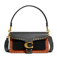 ราคา กระเป๋าสะพาย Coach แท้ รุ่นหรู จาก Shop รุ่นใหม่ หนังแท้ ทรงสวยมาก มีสายหนังยาว ถอดแยกได้ COACH 79338 TABBY SHOULDER BAG 26 WITH RIVETS IN LEATHER Black (12264410258)