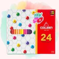 ราคา สีไม้ Colleen แท่งยาว1หัว สีไม้คอลลีน 12สี 24สี 36สี 48สี 60สี ของแท้ 100 (20023859325)