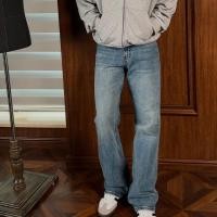 ราคา MAYCHEER กางเกงขาบานลำลองขากางเกงยีนส์หลวมตรงเอวลอยแบบอเมริกันวินเทจ (21204786046)