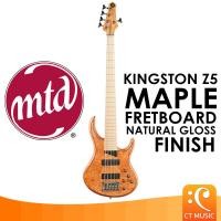 ราคา MTD Kingston Z5 Maple Fretboard Natural Gloss Finish เบสไฟฟ้า (20833928394)