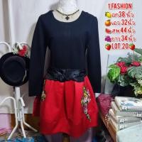 ราคา เดรสแฟชั่น เกาหลี มินิมอล ชุดทำงาน คลีนหอมๆ สวยๆ สภาพดี (21271485034)