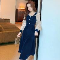 ราคา Molisa เดรสสีแดง ชุดสีแดงปีใหม่ ชุดปีใหม่ ผู้หญิง ชุดจีนของเด็กโต ปีใหม่คริสต์มาสเดรสกำมะหยี่ย้อนยุคกลางยาว 2022 กระโปรงอารมณ์ใหม่ 122009 (11742436650)