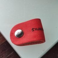 ราคา สายรัดหูฟัง รัดสายชาร์จ สลักชื่อฟรี ทำจากหนังแท้ 100 (20131498417)