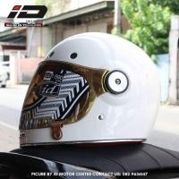 ราคา หมวกกันน็อค ID ROCKET หมวกกันน็อควินเทจ คาเฟ่ เต็มใบหุ้มคาง นวมถอดซักได้ แถมฟรีผ้าบัฟ ชิลด์แถม บั้บเบิ้ลดำ ชิวใสตรง เลือกได้ค่ะ รองรับบูลทูธ ไซร์S XL INDEX VINTAGE (18693618690)