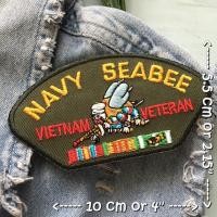 ราคา U S Navy ทหารเรือ ตัวรีดติดเสื้อ อาร์มรีด อาร์มปัก ตกแต่งเสื้อผ้า หมวก กระเป๋า แจ๊คเก็ตยีนส์ Badge Embroidered Iron on Patch (19373852052)