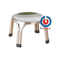 ราคา FI เก้าอี้สแตนเลสทรงกลม เก้าอี้ขาคู่ สูง 22 cm แข็งแรงทนทาน (19694137989)