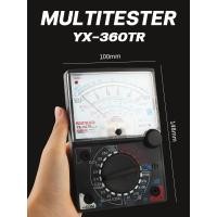 ราคา มิเตอร์วัดไฟ แบบเข็ม รุ่น sunma sanwai Multimeter YX 360TR แถม ถ่าน AA 2ก้อน ถ่าน 9V 1 ก้อน ตัวชี้ YX 360TRN มัลติมิเตอร์ แบบอนาล็อก sunwa meter (20700901628)