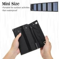 ราคา แพคเกจพลังงานแสงอาทิตย์แบบพับได้ 15W แผงโซลาร์เซลล์ 5V USB โทรศัพท์มือถือกลางแจ้งแบตเตอรี่ชาร์จพลังงานแสงอาทิตย์แบบพกพา (20113846681)