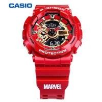 ราคา Casio GShock นาฬิกาข้อมือผู้ชาย สายเรซิน รุ่น GA 110IRONMAN 4PR x IRONMAN LIMITED EDITION สีแดง กล่องยับ (1006950152)