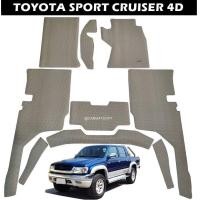 ราคา ยางปูพื้นรถยนต์ TOYOTA SPORT CRUISER 4ประตู ปี2000 04 พรมกระดุมเม็ดเล็กpvc สีครีม เข้ารูป ตรงรุ่นรถ (7207614860)