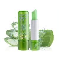 ราคา พร้อมส่ง แท่งละ9บาท Soothing Gel Aloe Vera 99 Lipstick ลิปสติคว่านหางจระเข้ (16032656415)