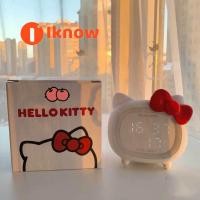 ราคา ฉันรู้ว่าระบบเสียงบลูทูธ Santiou นาฬิกาสัญญาณเตือนอัจฉริยะของเด็กลายคิตตี้ไฟบรรยากาศ LED ลำโพงแมวคิตตี้อเนกประสงค์ (18370748192)