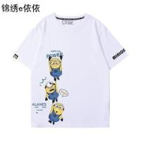 ราคา เสื้อยืด พิมพ์ลายการ์ตูนมินเนี่ยน Despicable Me แฟชั่นฤดูร้อน สําหรับเด็กผู้ชาย และเด็กผู้หญิง S 5XL (19683441122)