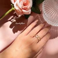 ราคา Kissmebythesun Gold Ring แหวนชุบทองคำขาว (19615901243)