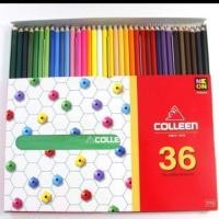 ราคา สีไม้ COLLEEN แท้100 พร้อมส่ง สีไม้คลอลีน 1224366072 สี (17818778188)