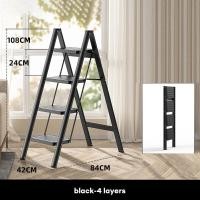 ราคา XINLANYASHE บันไดพับ บันไดพับ บันไดพับหนา บันไดอเนกประสงค์ บันไดยืดไสลด์ สามารถจัดเก็บ 2 3 4 ขั้น บันไดพับ บันได (17362822436)