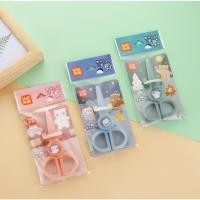 ราคา กรรไกรพลาสติกตัดกระดาษสำหรับเด็ก รุ่นพลาสติก (21064884629)