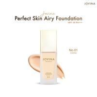 ราคา Set D Jovina รองพื้นโจวีน่า แป้งฝุ่นโปร่งแสง ฟองน้ำน้ำตาล พร้อมกล่องเซท (21347557189)