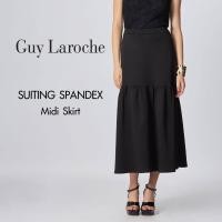 ราคา Guy Laroche กระโปรงผู้หญิง Jersey black ยาว สีดำ GAGNBL (21279192055)