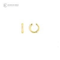 ราคา Maison de Jewels Clip On Plain Huggie Earring ต่างหูคลิปไม่จำเป็นต้องเจาะ โรสโกลด์ ทอง ต่างหูเงิน (4503662984)