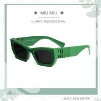 ราคา แว่นกันแดด Miu Miu MU09WS 19C5S0 SIZE 53 MM (18294221275)