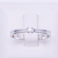 ราคา Lucky Gems แหวนชูเม็ดเดี่ยว เพชร CZ เกรดพรีเมี่ยม น้ำ100 เงินแท้ 92 5 ชุบทองคำขาว (1989728229)