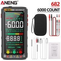 ราคา Aneng 682มัลติมิเตอร์ ac dc ammeter เครื่องทดสอบแรงดันไฟฟ้าแบบชาร์จไฟได้สำหรับช่างไฟฟ้า (21170451526)