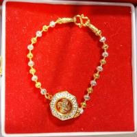 ราคา สร้อยคอทองคำ สร้อยข้อมือลายกังหัน (21200835808)