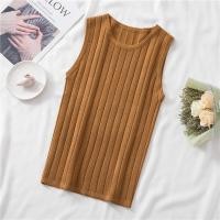 ราคา เสื้อไหมพรมแขนกุด Free Size เสื้อผู้หญิง เสื้อทำงานผู้หญิง เสื้อแขนกุดสีพื้น เสื้อแขนกุด เสื้อไหมพรม (10202929670)