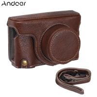 ราคา Andoer กล้องแบบพกพากรณีหนังสังเคราะห์กล้องพกถุงที่มีสายคล้องไหล่เปลี่ยนสำหรับ Fujifilm X100V กล้อง X100F (16530574692)