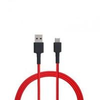 ราคา พร้อมส่ง Xiaomi Mi Type C Braided Cable 100CM สายชาร์จ Type C สีแดง ของแท้ รับประกันศูนย์ไทย 6 เดือน (12493594676)