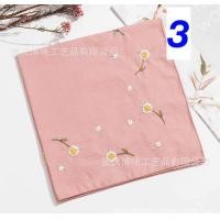 ราคา ผ้าเช็ดหน้า ผืนใหญ่ ผ้าโพกผม ผ้าผูกผม Napkin DIY Embroidery Kit สำหรับมือใหม่ปักง่าย มีคำแนะนำภาษาไทย (13865019514)