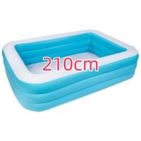 ราคา เกรดพรีเมี่ยม สระน้ำเป่าลมครอบครัวทรงสี่เหลี่ยม 3เมตร ขนาดใหญ่ ราคาโรงงาน สระว่ายน้ำเด็ก สระว่ายน้ำใหญ่ สระน้ำถูกๆใหญ่ สระน้ำเป่าลม3m (19850491164)