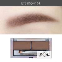 ราคา Eyebrow Powder Nice Shop Double Shape Color แท้100 Nice shop เขียนคิ้วฝุ่น 2 ช่อง พร้อมแปรงแต่งหน้า Eyebrow Powder 2 Color Shades (20848809205)