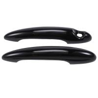 ราคา 2 Pcs ABS Black Door Handle Cover for MINI Cooper S R50 R53 R56 (18022515485)