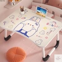 ราคา โต๊ะญี่ปุ่นพับเก็บได้ โต๊ะเขียนหนังสือ วางของคอม นั่งพื้น T792 (20265038044)