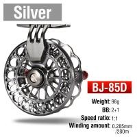 ราคา 98G 6สี Fly รอกตกปลา2 1BB รอกฟลายซุ้มไม้ขนาดใหญ่ CNC Machined โลหะทั้งหมดอัตราส่วนความเร็ว1 1ลาก Trolling ระบบรอกตกปลาน้ำเค็มรอกตกปลาสแตนเลส2แบริ่ง Swap ซ้ายและขวามือรอกฟลาย (9088038098)