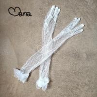 ราคา ถุงมือลูกไม้ ถุงมือลูกไม้ตาข่าย Free size (17214294554)