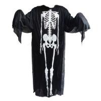 ราคา ชุดคอสเพลย์ ชุดฮาโลวีน ชุดฮาโลวีน ชุดฮาโลวีน halloween costume ถุงมือเสื้อยืดแฟนคลับอนิเมะสำหรับผู้ใหญ่เด็กกะโหลกศีรษะสยองขวัญเสื้อผ้าลายโครงกระดูกผี S แต่งตัวฮาโลวีนเสื้อคลุมแฟนซี่ (20120627299)