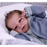 ราคา Hot Original Elijah Reborn ชุดตุ๊กตา17นิ้วใหม่ใบหน้าสมจริง DIY ยังไม่เสร็จไวนิลซิลิโคนตุ๊กตาอะไหล่ Reborn Baby Collect (20298225138)