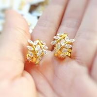 ราคา ต่างหูทองไมครอน ต่างหูชุบทองแท้ 100 ต่างหูทองชุบ เศษทองคำแท้ ต่างหูหุ้มทอง ต่างหูชุบทอง 24K ไม่ลอก ไม่ดำ (20393068896)