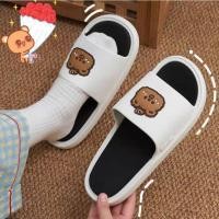 ราคา J H พร้อมส่ง LT B R ของเท้าแตะสวม ลายหมีกับลายกระต่าย ชมพูขาวดำขาว น่ารักใส่สบายมาก (20031909484)