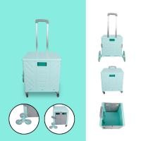 ราคา กระเป๋า กระเป๋าชอปปิ้ง ตะกร้ารถเข็น รถเข็นพับได้ รถเข็นช้อปปิ้ง รถเข็นจ่ายตลาดพับได้ Yongling (11647781303)