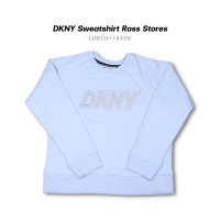 ราคา DKNY Sweatshirt Blue เสื้อสเวตเตอร์ ของแท้ จาก Ross Stores สหรัฐอเมริกา ของค้างสต๊อค (20477049456)