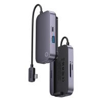 ราคา Baseus 4พัน HD HUB Type C HUB เป็น HDMI เข้ากันได้ USB 3 0 PD พอร์ตโทรศัพท์มือถือ USB C อะแดปเตอร์สำหรับ MacBook Pro สำหรับ IPad Pro (16106620652)