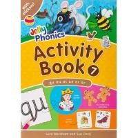 ราคา หนังสืออังกฤษใหม่ Jolly Phonics Activity Book 7 In Precursive Letters British English edition Jolly Phonics Activity Books set 1 7 UK Paperback (20648295453)