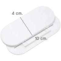 ราคา ที่ยึดปลั๊กไฟ แผ่นกาวติดรางปลั๊กไฟ กาวติดปลั๊กไฟ ใช้สำหรับติดปลั๊กไฟกับผนัง กาวแน่นมาก รองรับน้ำหนักได้ถึง 8 kg (15709582616)