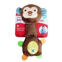 ราคา ตุ๊กตาเขย่ามือ เขย่ามือรูปสัตว์ มีเสียงกรุ๊งกริ๊ง บีบมีเสียงปี๊ปๆ ตุ๊กตาเสริมพัฒนาการเด็ก (21041947143)