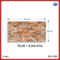 ราคา PAUS BIRU วอลเปเปอร์ติดผนัง 3 มิติ มีกาวในตัว สติ๊กเกอร์ติดผนัง วอลล์เปเปอร์ กันน้ำ วอลเปเปอร์DIY สติ๊กเกอร์ติดผนัง (19198491196)