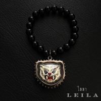 ราคา Leila Amulets พญาเสือโคร่ง ขนาดเล็ก สีขาว พร้อมกำไลหินฟรีตามรูป (17813119408)